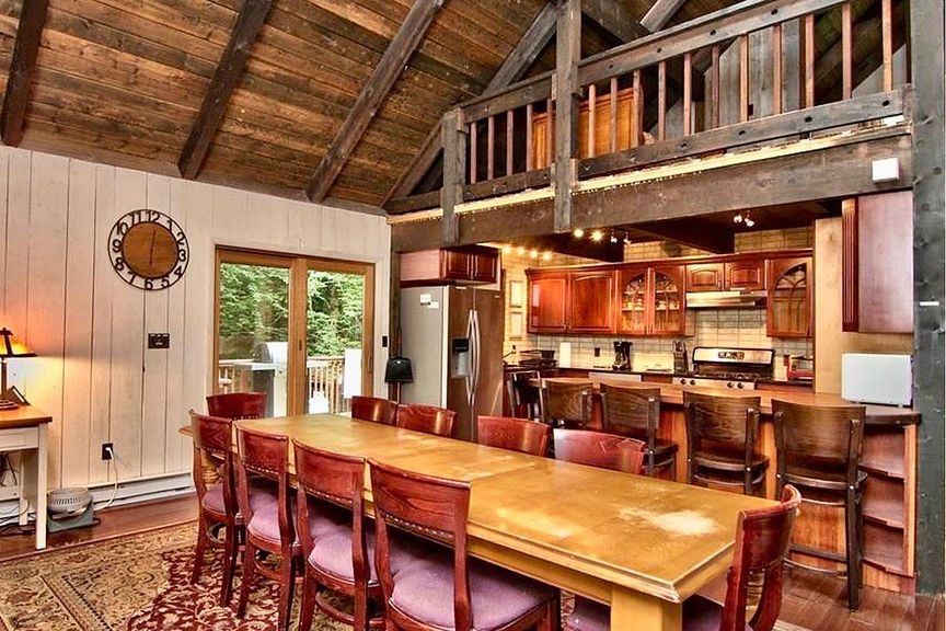 luxe ski cabin