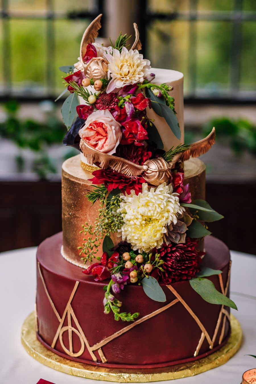 harry potter wedding cakes