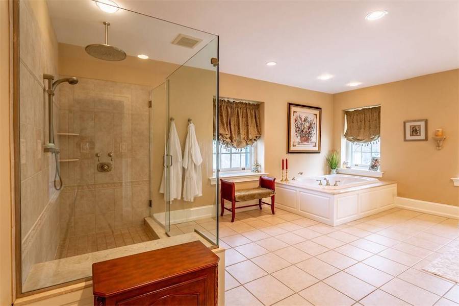 house for sale huntingdon valley colonial active lifestyle resort master bathroom