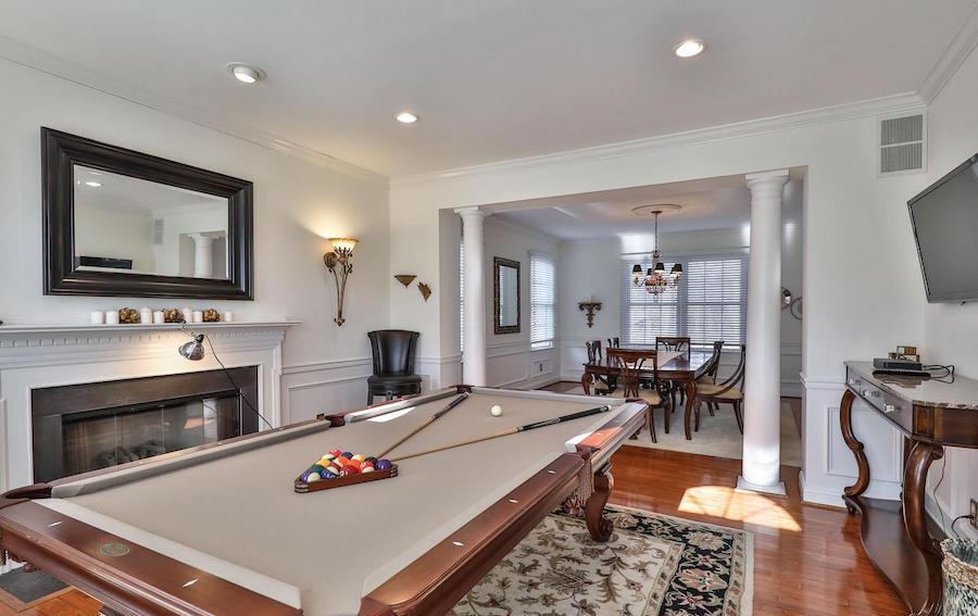 maple glen bondage house ambler living dining room