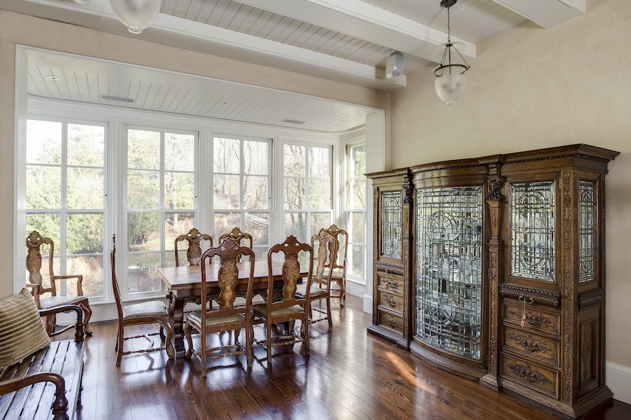 house for sale roxborough expanded italianate dining room