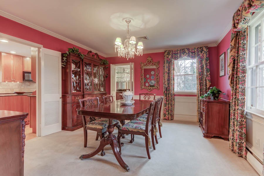 house for sale wayne modern colonial dining room
