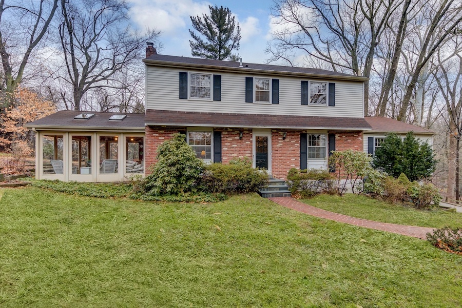 house for sale wayne modern colonial exterior front