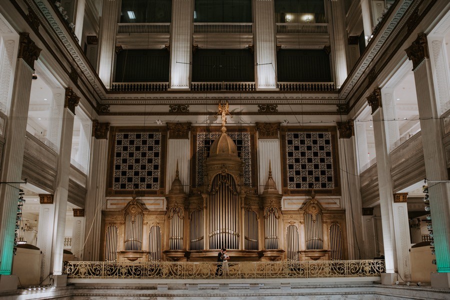 wanamaker organ wedding