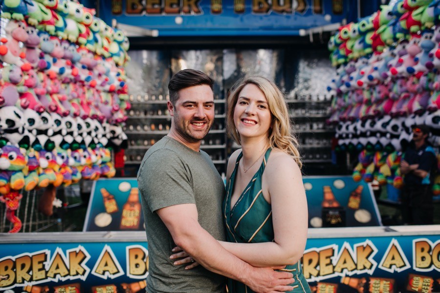 carnival engagement photos