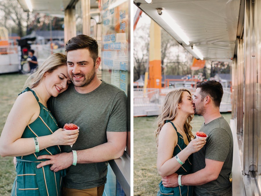 carnival engagement photos