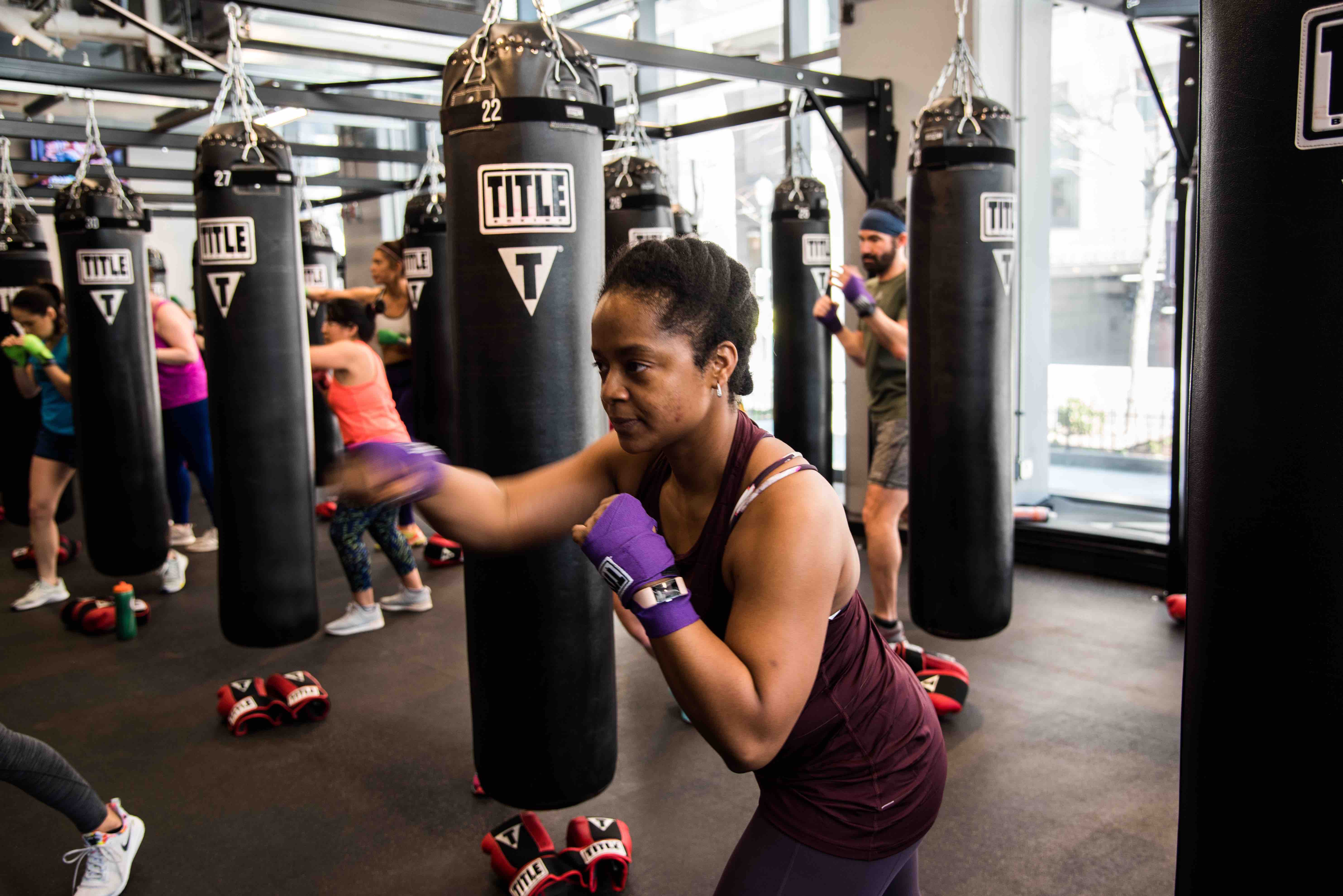 See Photos From Our Weekend Pop-Up at Title Boxing Club - Philadelphia  Magazine