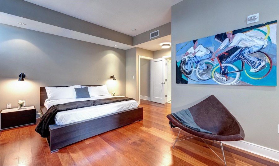 condo for sale rittenhouse modern unit master bedroom