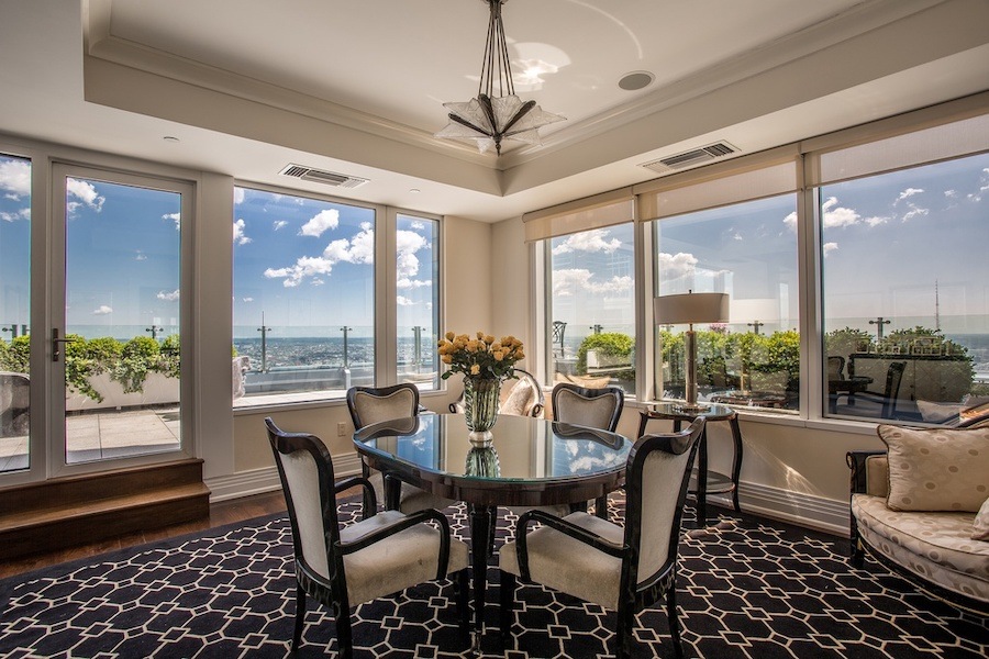 condo for sale rittenhouse tom knox condo breakfast room