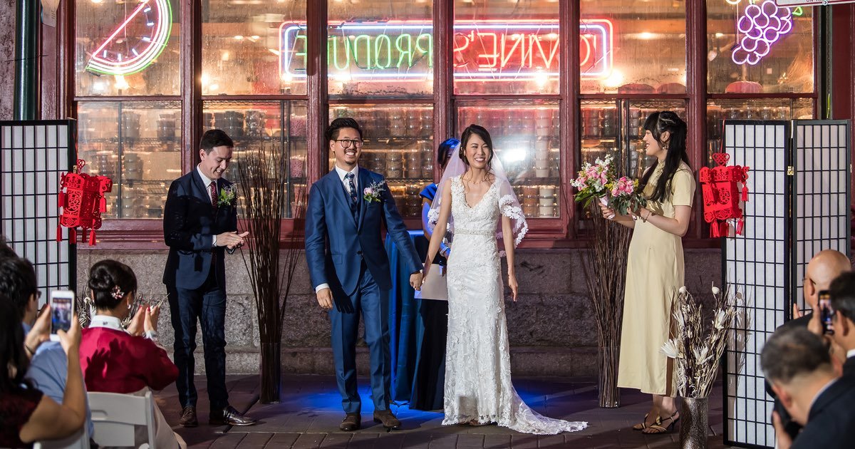 This Reading Terminal Market Wedding Was Totally Philly