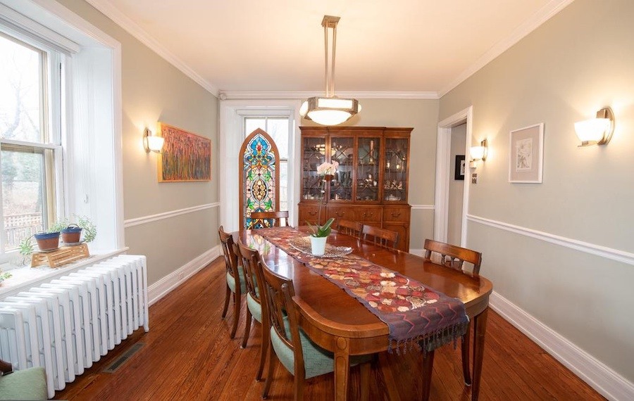 house for sale chestnut hill victorian dining room