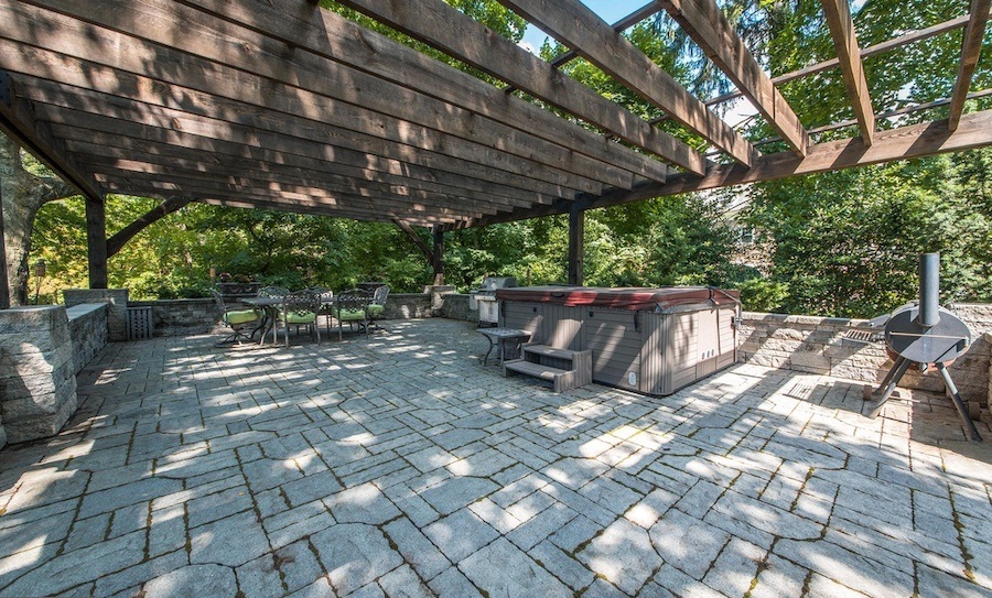 house for sale elkins park edwardian manor patio