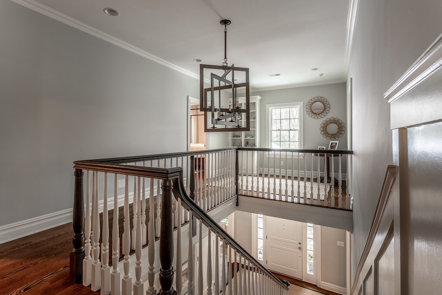 house for sale mt airy new colonial second floor hallway