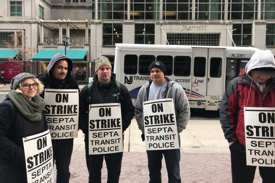 septa transit police strike