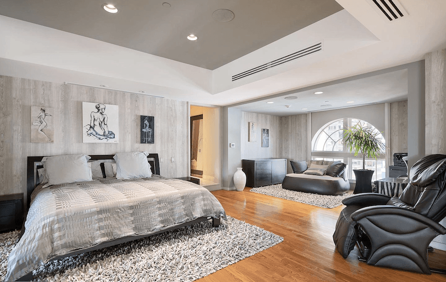 condo for sale rittenhouse lanesborough penthouse master bedroom