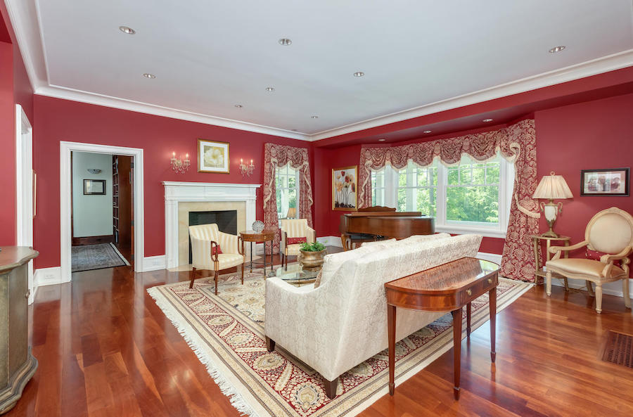 house for sale malvern shingle style living room