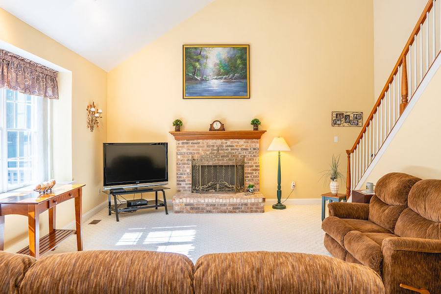 house for sale newtown square accessible neotraditional family room