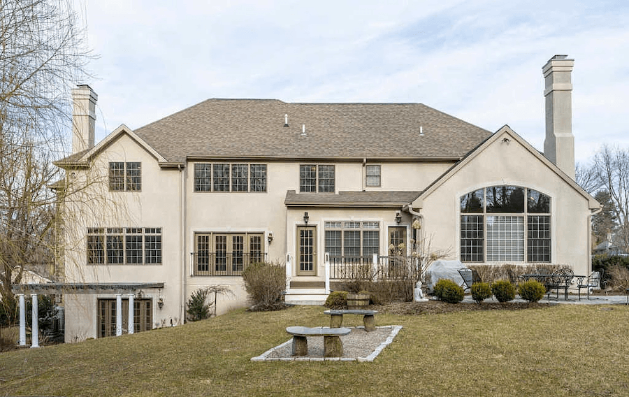 house for sale penn valley normandy mansion exterior rear