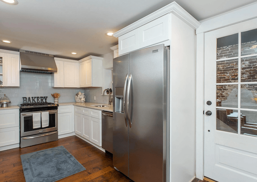 house for sale queen village dutch colonial row kitchen