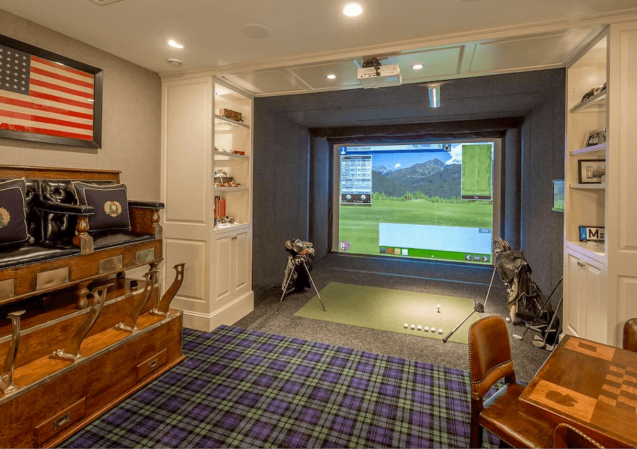 house for sale villanova tudor mansion golf simulator