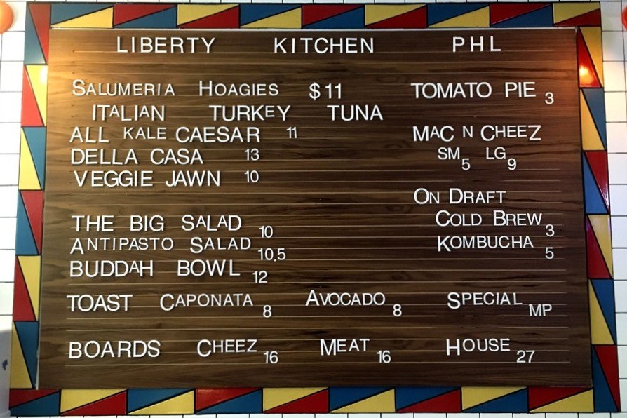 liberty kitchen menu