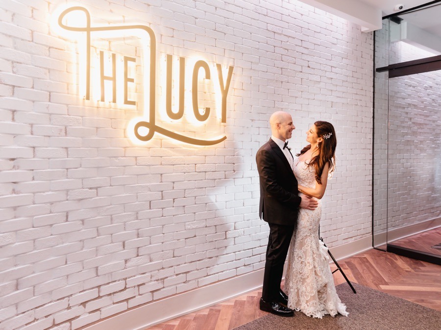 the lucy cescaphe wedding