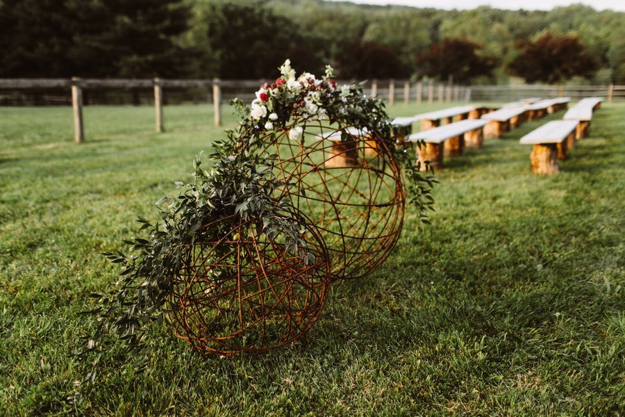 ceremony entrance decor