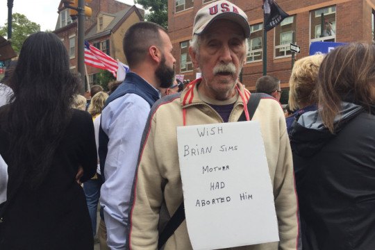 Scenes From the Planned Parenthood Protest in Philadelphia