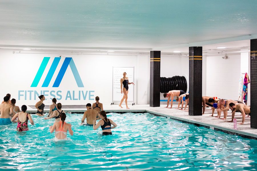 fitness alive pool workout
