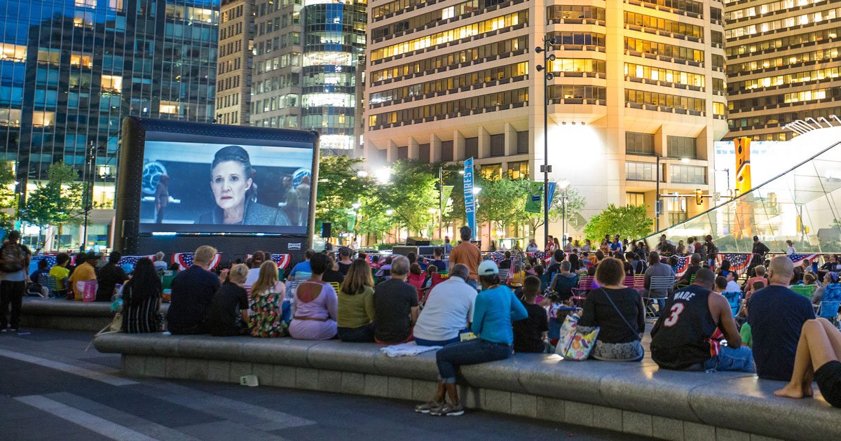 Where to Watch Free Outdoor Movies in Philadelphia This Summer