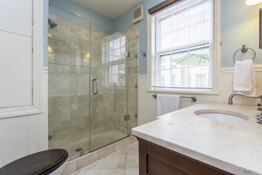 house for sale rittenhouse rodman st rowhouse master bathroom