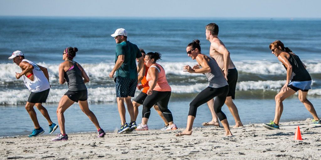 Beach Yoga Paddleboard Yoga And More Jersey Shore Workouts To Try