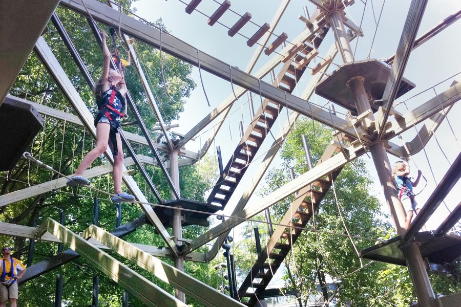 Get Ready for the New Philadelphia Zoo Zip Line and Ropes Course