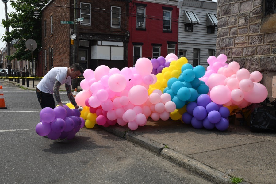 balloon wedding decor