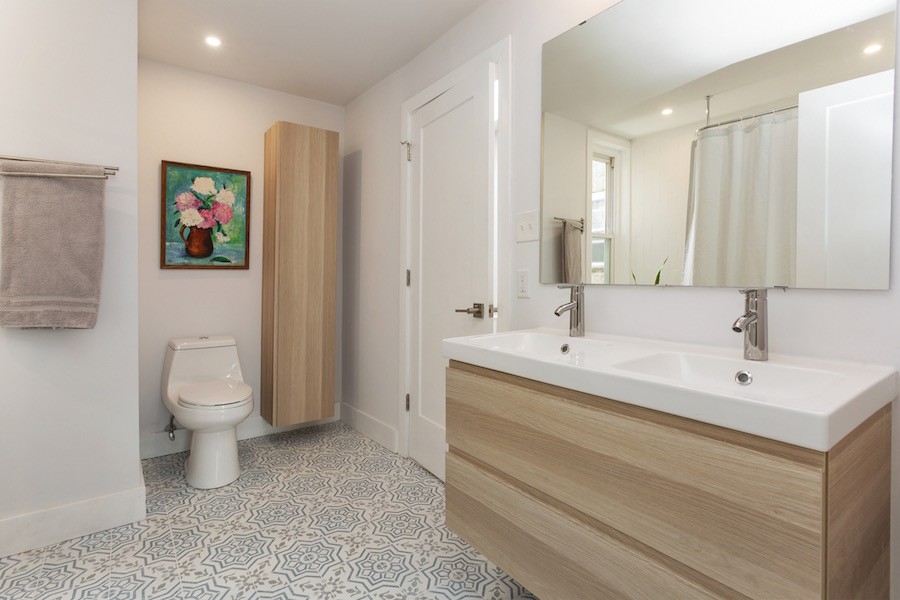 house for sale point breeze rowhouse rehab bathroom