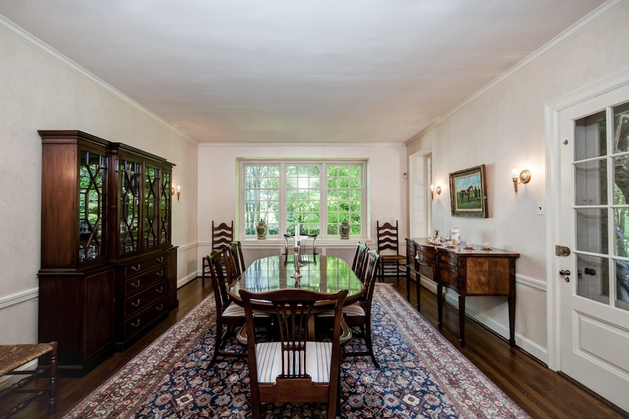 house for sale wyndmoor colonial cape dining room