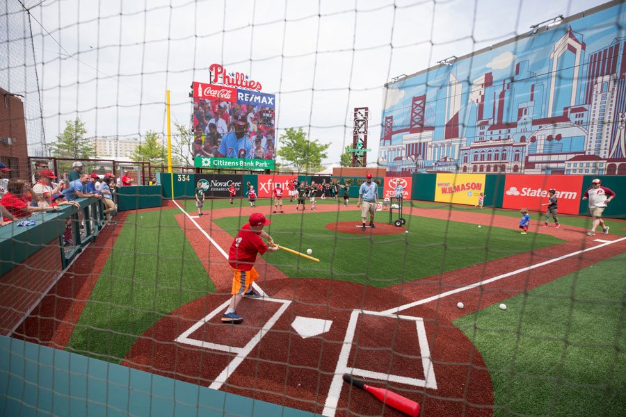 Philadelphia Phillies Stadium Tour with a Toddler