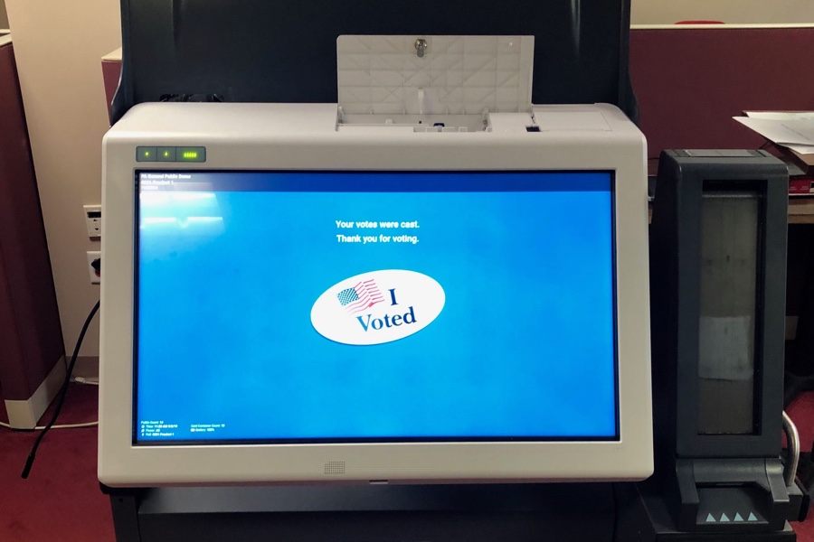 philadelphia voting machines