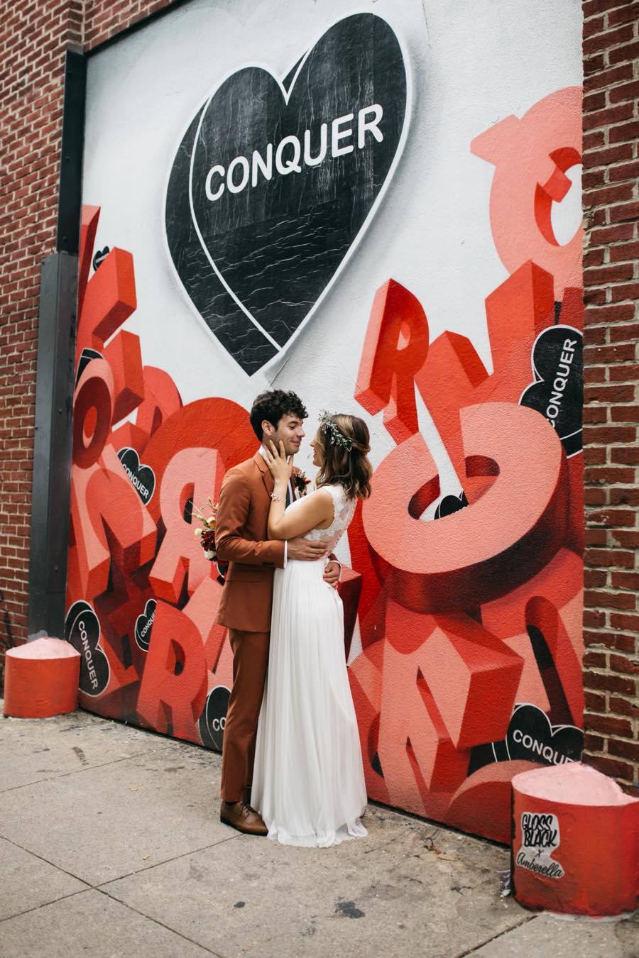 Philadelphia bride and groom portraits