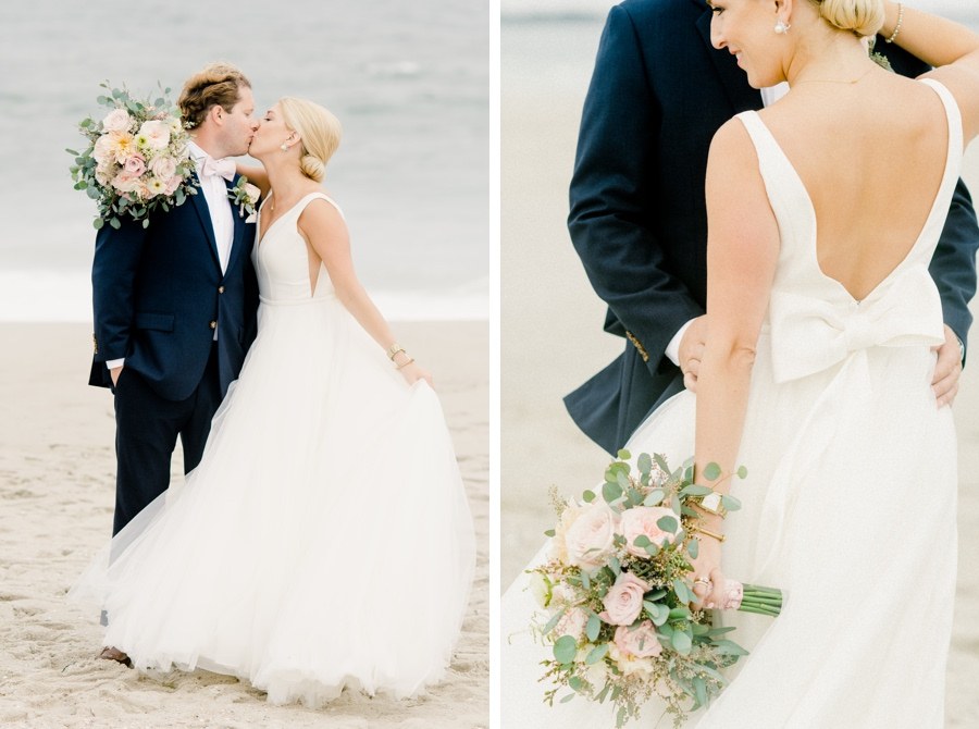 Cape May bride and groom