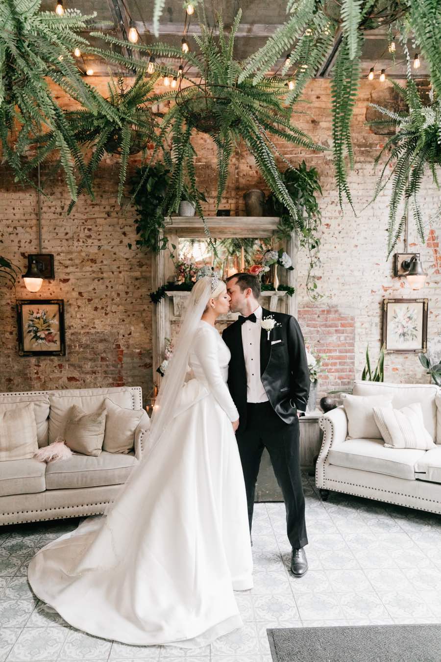 Bride and groom portrait