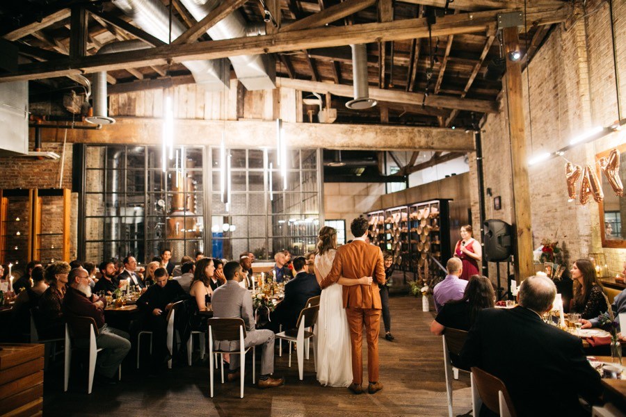 La Colombe wedding reception