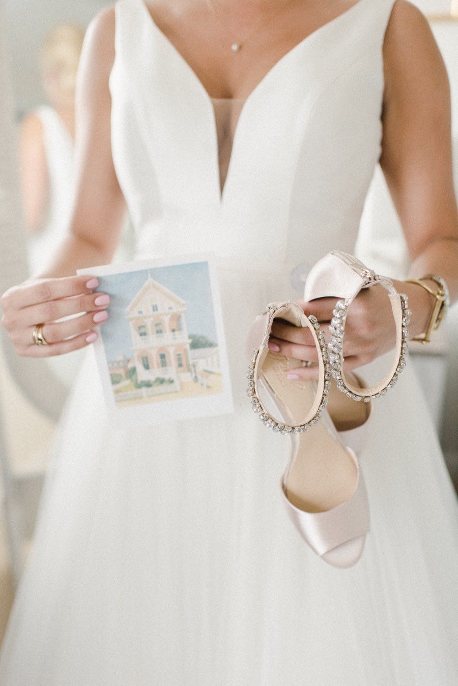 Beach wedding shoes