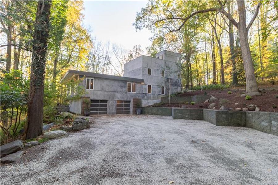 house for sale chadds ford midcentury modern exterior side