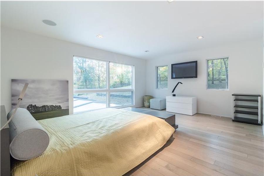 house for sale chadds ford midcentury modern master bedroom