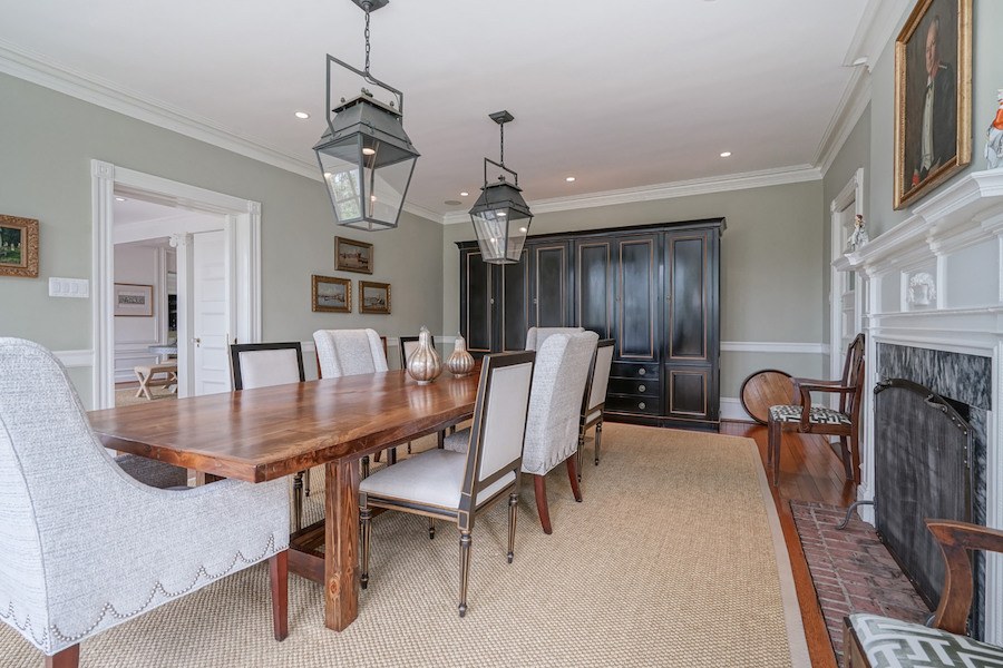 house for sale chestnut hill renovated estate dining room