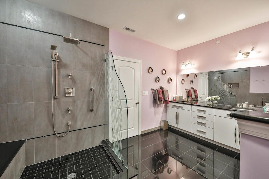 house for sale flourtown neotraditional townhouse master bathroom