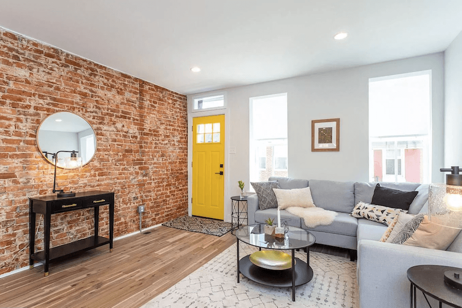 house for sale point breeze rehabbed row house e