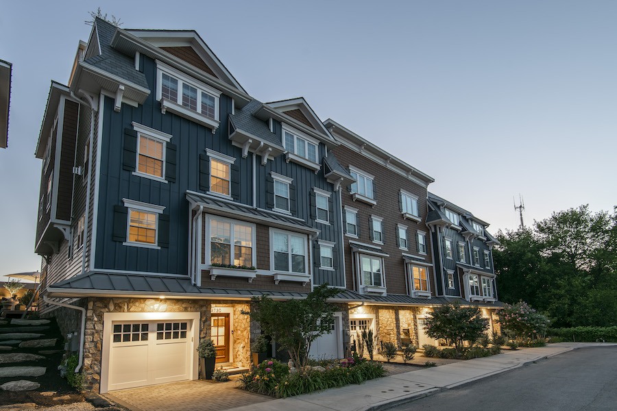 house for sale roxborough green townhouse front facades of row