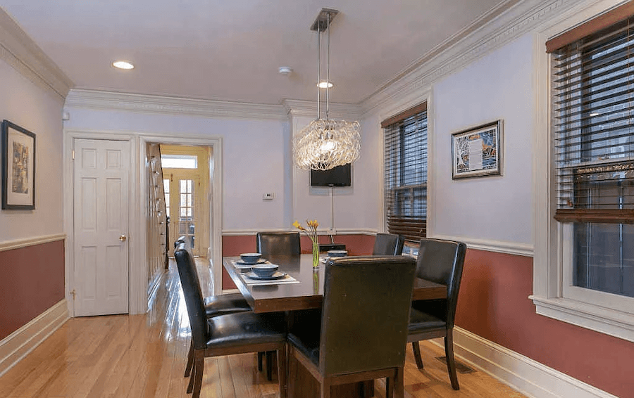 house for sale spring garden restoration dining room